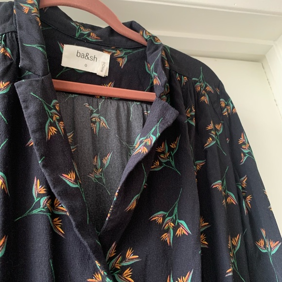 ba&sh fady noir jumpsuit - Picture 7 of 8